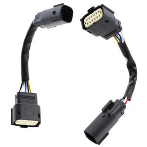 ASTROSYNC Halogen to LED 5th Gen Taillight Adapter Conversion Wiring Harness Kit Left Right Driver Passenger Side Fit for Ram 2500 3500 2019-2024 Heavy Duty Truck 2Pcs, Not Fits Aftermarket