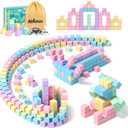 45PCS Magnetic Blocks - Toddler Girl Toys, Magnet Building Blocks, STEM Sensory Outdoor Autism Toys for 3-5 Year Old Boys & Girls, Magnetic Cubes Classroom Must Haves for Kids Ages 3+