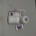 Small Nursery Night Light for Kids,13 Colors Dimmable Night Lamp for Bedroom, Portable Stepless Dimming Nursery Lamp,Color Changing LED Touch Nursery Lamp for Children,Rechargeable Toddler Night Light (White-2 Pack)