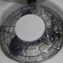 ZMISHIBO Outdoor Ceiling Fans with Light for Patios,Waterproof Gazebo Fan with Remote Control Smart App,3CCT Dimmable,Plug in Caged Ceiling Fan with Pull Chain for Porch Pergola,Black