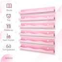 3 Pack Nail Polish Wall Mounted Shelf,15 Inch Nail Polish Floating Shelves for 66-90 Bottles Multi-Purpose,Ideal Gift, Great Display for Salons Retailers,Pink