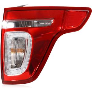 LED Tail Lights Assembly Compatible with 2011-2015 Ford Explorer OE Style Right Passenger Side Rear Light Taillights Replacement for BB5Z13404C