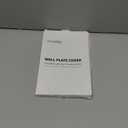 Compatible with Google Nest Thermostat 2020 Wall Plate Cover, Nest Thermostat Trim Kit, Nest Thermostat Wall Plate Cover, Nest Thermostat Accessory Easy Installation - Snow