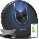 Bagotte Robot Vacuum and Mop Combo, 6000Pa Robotic Vacuums with Mapping, Automatic Self-Recharging, LiDAR Navigation,2.4G WiFi/App/Alexa/Remote Control for Pet Hair,Hard Floor,Carpet