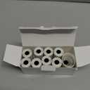10-pack of Phomemo Black on Clear Self-Adhesive Thermal Paper Rolls (Model Q12-TTRMS-10