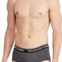 POLO RALPH LAUREN Men's Classic Fit Cotton Briefs, Multipacks (Gray, L)