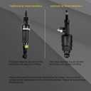 E6210-1LA8A 2 PCS Rear Air Shock Absorber Compatible with Infiniti QX56 2011-2013,QX80 2014-2021,Compatible with Nissan Armada 5.6L 2017-2021, E6210-5ZW0A,E6210-1LA7A, E6210-1LA4