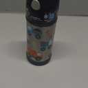 THERMOS FUNTAINER Water Bottle with Straw - 12 Ounce, Construction Site - Kids Stainless Steel Vacuum Insulated Water Bottle with Lid