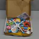 Mini Tudou Crib Mobile with Music and Lights,Baby Mobile for Crib with Hanging Rotating Rattle Toy,Star Projection,400 Lullabies and Timing Function,Remote Control Baby Crib Mobile for Boys Girls