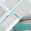 2 PCS WB02X27207 Range Vent Hood Grease Filter Replacement for GE Model JVX5300BJ1TS JVX5300EJ2ES JVX5305DJ2WW, Replaces 4463981 AP6039217 PS11771771 EAP11771771, 13.75"L 13.75"W 0.35"Th