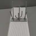 YOTIME Baby Bottle Drying Rack with Drainer, Foldable & Space Saving Drying Rack for Baby Bottles, Nipple and Accessories, White