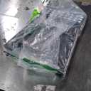 Delxo Folding Step Stool, 13 inch Non-Slip Foldable Stools Up to 300 LBS, Step Stool with Handle, Lightweight for Kitchen, Bathroom, Bedroom, Garden, Black, 1PC