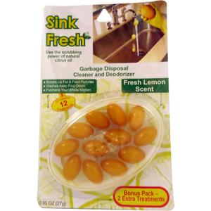 Economy Kitchen Accessory Sink Fresh Lemon 12 Count