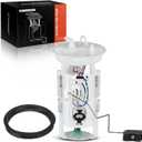 A-Premium Electric Fuel Pump Module Assembly Compatible with BMW E46 Series 323i 323Ci 325i 325Ci 328i 328Ci 325i 325xi 330i 330Ci 330xi, 1999-2005, 2.5L 2.8L 3.0L, Fit 4 Pins