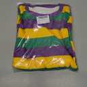 New Orleans Sweatshirts Kids Boys Girls Fat Tuesday Carnival Shirt New Orleans Long Sleeve Pullover Tops 6-12 Years (Purple)