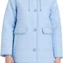 Kate Spade New York Midweight Hooded A-Line Quilted Jacket XXL