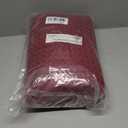 Utopia Bedding 100% Cotton Waffle Weave Blanket King Size for Bed - Lightweight, Breathable Summer Blankets Soft and Cozy, Gifts for Women Home Room Decor (Burgundy, 90x108 Inch)