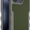 Smartish iPhone 15 Pro Max Protective Magnetic Case - Gripzilla Compatible with MagSafe [Rugged Heavy Duty Grip Armor Cover] w/Drop Tested Protection for Apple iPhone 15 Pro Max - Lost in The Moss