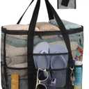 Mesh Beach Bag Vacation Essentials - Large Tote Pool Bag for Women Vacation Essentials Beach Accessories