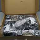 METROLLER Roller Skates for Girls Ages 5-8 8-12 and Boys Teens, Adjustable 4 Sizes for Kids Toddler Roller-skates with Light up Wheels, for Women (Black)