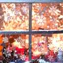 11 Pcs Large Snowflake Stencils for Windows, Reusable Christmas Stencils for Glass, Wood, Fabric, Wall, Card, Doormat, DIY Holiday Painting Templates