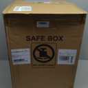 4.0 Cub Large Home Safe Fireproof Waterproof, Anti-theft Fireproof Safe Box with Programmable Keypad, Spare Keys and Removable Shelf, Digital Security Safe for Home Money Firearm Documents Medicines