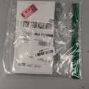 UNIQOOO Wax Seal Stickers - Eucalyptus Wedding Invitation Envelope Seal Stickers, 100 Pcs Self- Adhesive Sage Green Stickers, Perfect for Invitation, Christmas, Gift Wrapping, Party