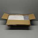 Kucoele 7 x 5 Inches Charcuterie Boxes with Clear Lids, 50 Pack Disposable Bakery Boxes Dessert Boxes, To Go Food Containers for Pastries, Chocolate Covered Strawberries, Hot Cocoa Bombs (White)