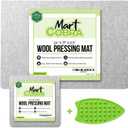 Wool Pressing Mat for Quilting 17 x 24, Ironing Pad for Table Top, Sewing Machine Muffling Mat, Supplies and Accessories, Notions, Iron Pad