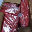 10 Pack Round Tablecloths - 120 Inch Red Polyester Cover for Round Tables, Stain and Wrinkle Resistant Washable Fabric Cloth for Wedding Banquet Parties