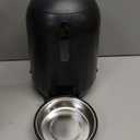 PAPIFEED Automatic Cat Feeder, App-Controlled WiFi Auto Food Dispenser with Dual Power Backup, Slow Feeding Mode, 3L Easy-Clean Feeder for Cats & Small Dogs (Black)