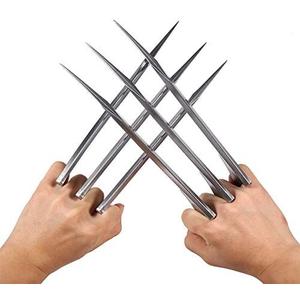 LiebeWH 1 Pack Plastic Wolf Claws Adult Cosplay Prop Halloween Costume Accessory for Parties and Role Play