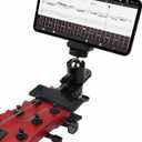 LMS Guitar Head Phone Holder Cell Phone Stand Clamp Phone Mount with 1/4 Ball Head Adapter Universal Guitar Head Clip for Bass Ukulele Multifunctional clip phone holder