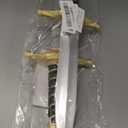 PU Foam Dagger Prop, Non-Functional Costume Sword with Reinforced Core for Adult Cosplay (Gold)