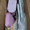 CraftBud Mini Sewing Machine for Beginners, Dual Speed Small Portable Sewing Machine for Kids and Adults with Extension Table, 122 Piece Gift Set Includes, Fabrics, Projects Book, Light and More, Pink