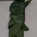 AerWo 2Pcs Artificial Palm Leaves Green Table Runner, Summer Tropical Leaf Table Runners 72 inches Long for Wedding Moana Jungle Safari Tropical Hawaiian Luau Party Decorations