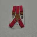 Pet Soft Dog Suspenders 2 Pieces Female Dog Diaper Suspenders for Dogs Diaper Keeper Suspender for Dogs Skirt, Dress, Diapers (Black & Pink, M/L)