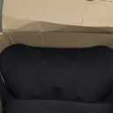 Lexeme X Large Memory Foam Seat Cushion Lumbar Support Pillow for Sciatica & Tailbone Pressure Relief Coccyx Pad for Office Chair, Car,Wheelchair,Home,Office (Black)