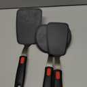 Silicone Spatula Turner Set,3-Pack Spatula Set,600F Heat Resistant Spatula for Non Stick Cookware,Large Flexible Kitchen Utensils for Baking,Cooking,No Scratching and Melting,Dishwasher Safe,BPA Free