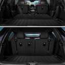 3 x Custom for 2016-2025 Honda Pilot Cargo Mats Trunk Liner and 3rd Rear Seat Backrest Mats All Weather TPE Protection Mat Accessories (for 2016-2025 Honda Pilot)