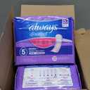 Always Discreet Adult Incontinence Pads for Women, Drier, 5 Drop Long Length, Heavy Absorbency, Pads for Bladder Control Management, Bladder Leaks, & Postpartum Pads, 64ct