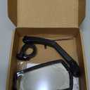 Wittkop Bike Mirror | Large Hd Field Of Vision | 360 Rotatable & Foldable | Mounting Above & Below | Break-Proof & Durable | Ebike Accessories, Bike Mirror Handlebar Mount, Bicycle Mirrors