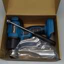 Cordless Heat Gun Compatible with Makita 18v Battery, Fast Heating Variable Temp (122°F~1112°F) Hot Air Gun LCD Display and 4 Nozzle for for Crafting, Shrink Tubing, Vinyl Wrap, Resin, DIY(No Battery)