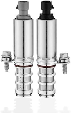 Intake & Exhaust Camshaft Position Actuator Solenoid Valve Kit 12655421, 12655420 Fit for Chevy Cobalt HHR Malibu Equinox GMC Terrain Pontiac G6 & more GM Vehicles