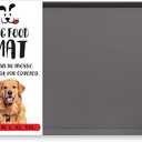 DogBuddy Dog Food Mat – Waterproof Dog Bowl Mat for Food and Water, Silicone Pet Feeding Mats for Floors, Non-Slip Placemat with High Edges for Dogs Bowls, Puppy Essentials (XXL: 32"x24", Shadow)
"