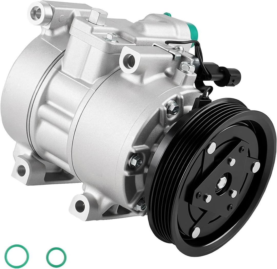 AEagle AC Compressor with Clutch Air Conditioning Fit for 2012-2014 Hyundai Accent (without Automatic Temperature Controls)