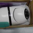 Light Bulb Security Camera 2 Packs, 5G&2.4GHz 2K Security Cameras Wireless Outdoor 360 PTZ Cameras for Home Security with Color Night Vision, 2 Way Talk, AI Human Detection, Screw in Light Socket (White)