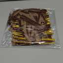 Glitinsel 24 Pcs Velvet Bows Christmas Tree Ornaments Vintage Velvet Ribbon Bows for Tree Garland Wreath Indoor Xmas Decorations(5 x 7 Inch, Width of 3/8",Brown)