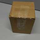 Suilung 12 Pcs Neutral Textured Christmas Ball Ornaments 2.36'' Vintage Christmas Tree Decor Modern Rustic Brown Ornaments with Loop Shatterproof Hanging Ball for Xmas Farmhouse Decor (Beige) (Retro White)