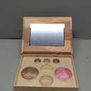 Baked Makeup Palette with Bronzer, Blush Eyeshadows Multi-Purpose Travel Compact, Velvety Smooth Finish, Neutral Pigmented Colors, Vegan Cruelty, Gift Set for Women